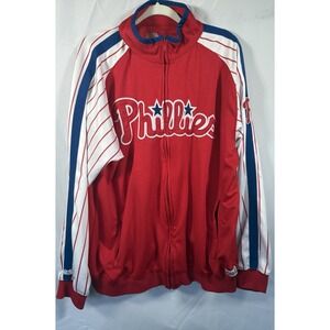Stitches officially licensed Full Zip Jacket Size XL Philadelphia Phillies